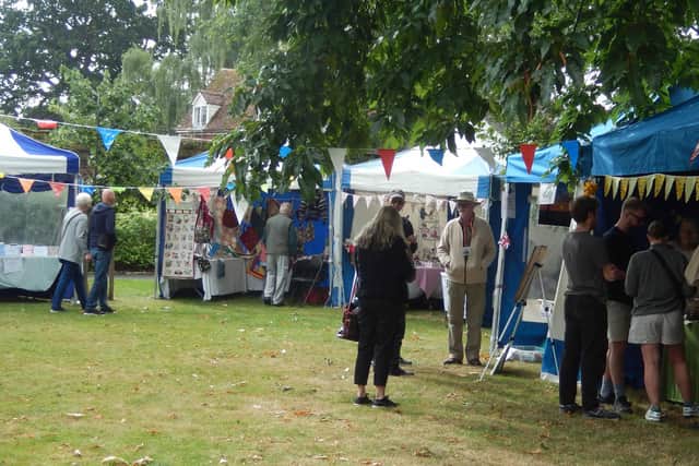 The Pageant Garden will host a selection of craft stalls as well as a beer tent, entertainment, a tombola, a plant stall and a raffle. Photo by Warwick Horticultural and Allotment Society