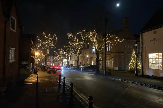 Kenilworth’s High Street will be starting celebrations this Friday (November 25) with stalls plus music from a choir and children’s entertainment. Photo supplied by WDC