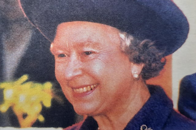 The Queen during her visit to Warwick