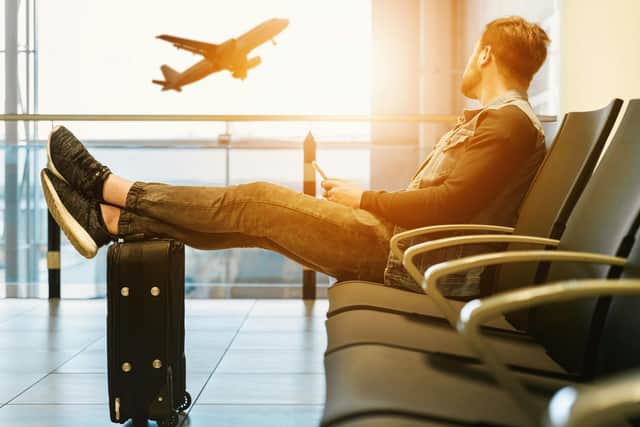 Relax in a lounge to get your holiday off to the right start.