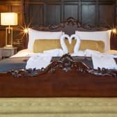 Shaespeare Suite at Billesley Manor where guests leave letters