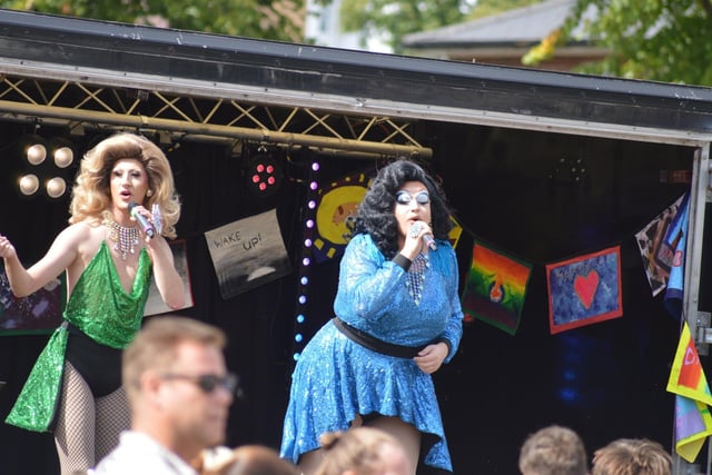 The Warwickshire Pride Festival at the Pump Room Gardens. Photos supplied to Warwickshire Pride by Leanne Taylor
