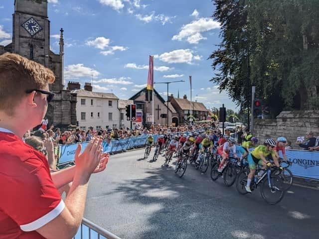 The Women’s and Men’s Road Cycling Races took place along the historic streets of Warwick. Photo by Warwick Courier