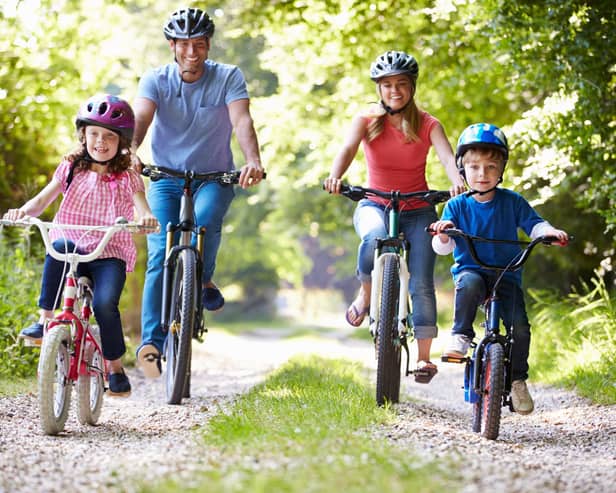 Cycling is a great way to keep fit for all the family (photo: Adobe)