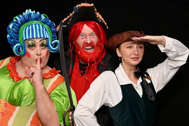 Treasure Island runs until February1, with discounts for groups of four. Tickets are available from the Rugby Theatre box office on 01788) 541234, or www.rugbytheatre.co.uk. Performances. Picture: Martin Pulley