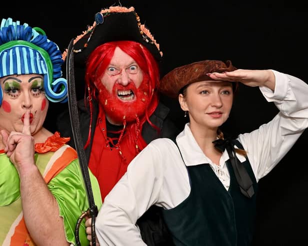Treasure Island runs until February1, with discounts for groups of four. Tickets are available from the Rugby Theatre box office on 01788) 541234, or www.rugbytheatre.co.uk. Performances. Picture: Martin Pulley