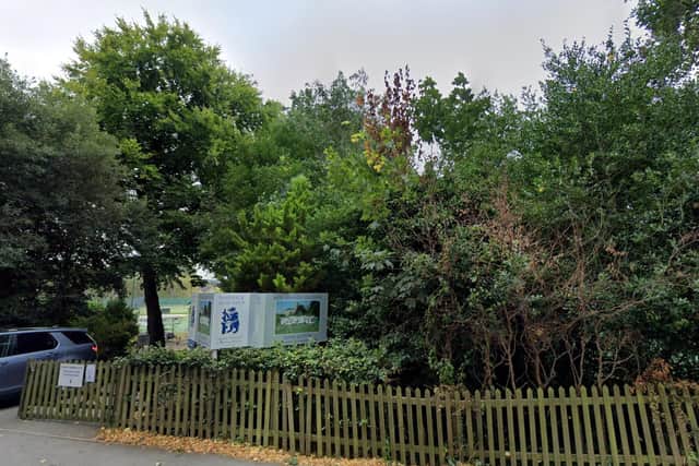 Warwick Boat Club’s retrospective planning application for its temporary padel court has given the green light by councillors. Photo by Google Streetview