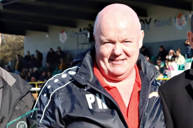 Leamington manager Paul Holleran