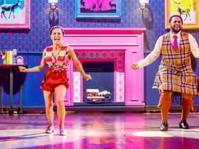Strictly Come Dancing 2022 Hamza Yassin and Jowita Przystał during the semi-finals