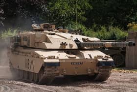 A Challenger 1 tank. Credit: Warwick District Council.