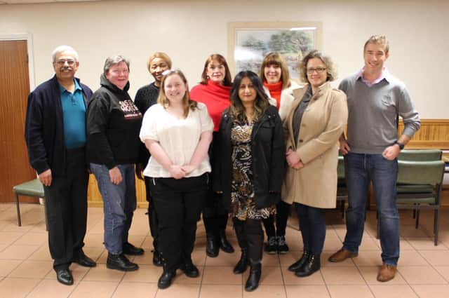Some of the Rugby Labour members who will be sleeping out in support of Hope4. Photo: Rugby Labour.