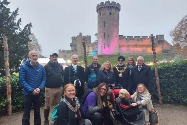 Alex did her final challenge, where she walked for Warwick charity Evelyn's Gift and walked 17 miles from Kenilworth Castle to Warwick Castle and going to key points for Evelyn and the charity in between the two castles. Photo supplied