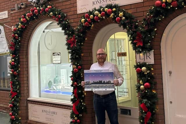 The Kenilworth Advent Calendar featured 120 prizes donated by businesses across the town and one prize was a £250 voucher to spend on jewellery donated by The Jones Family Jewellers. Photo supplied.