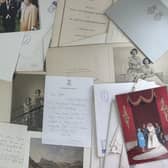 A collection of letters, cards and other items sent by various members of the Royal Family to Sybil and Horace Smith, former riding instructors to the Queen is due to go up for auction. Photo by Griffin's Auctioneers