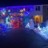 The display is raising money for charity. Photo supplied