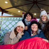 Lianne Kirkman, centre, with, from left, Bianca Rodrigues Perry, Sophie Howe, Elinor Perry and Gurdip Chatha. Photo: Dave Perry Photography.