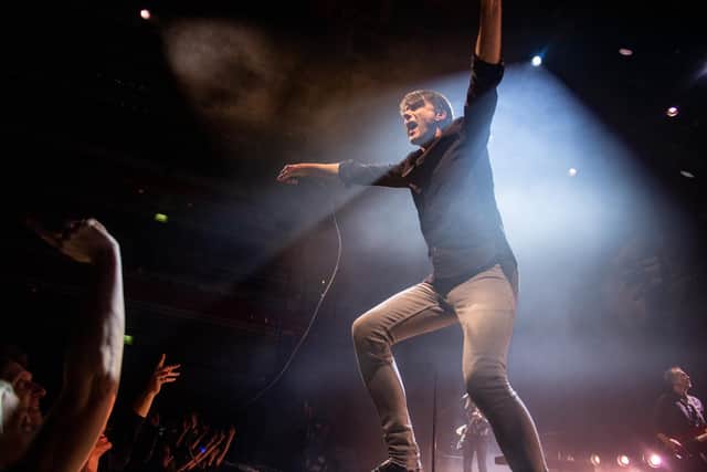 Brett Anderson of Suede. Photo by David Jackson