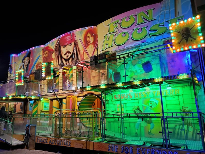 The fun house.
