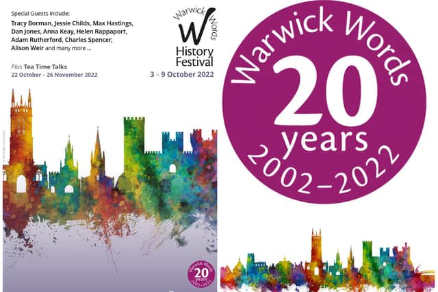 The Warwick Words Festival will be returning to venues across the town for its 20th year. Photos supplied by Warwick Words