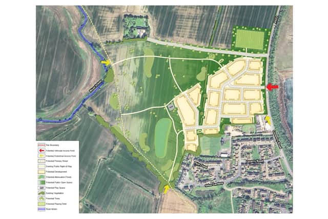 An illustration of the proposed housing site off Coventry Road in Southam. Photo by Taylor Wimpey