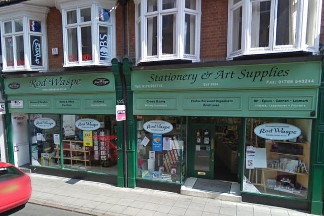 For stationery and art supplies, it had to be Rod Waspe.