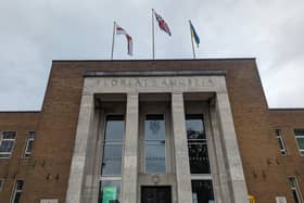 Rugby Town Hall.