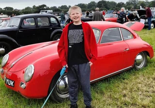 Noah Pratt, 14, at least year's event.