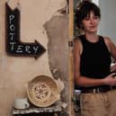Darcy Hill of Deloise in her studio