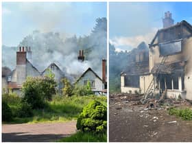 The fire happened on Tuesday morning at an empty house off Holly Lane in Balsall Common