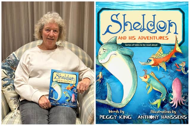 Peggy King, ambassador and volunteer at the charity iLEAP, has written her stories in a book entitled ‘Sheldon and his Adventures”.