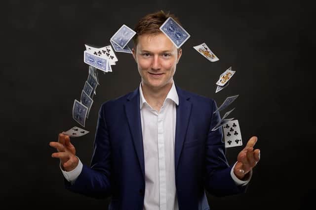 Angus Baskerville credits magic with saving his life