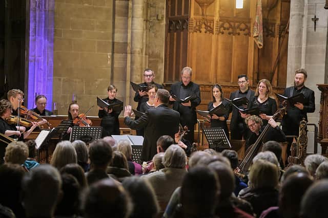 Warwick-based choir Armonico Consort is set to premiere a newly-discovered Baroque oratorio in Warwick. Photo shows: Armonico Consort F Scarlatti 2022 Photo by Peter Marsh Ashmore Visuals