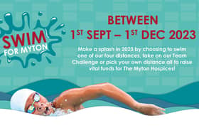 The Swim for Myton fundraiser will be returning this autumn. Photo supplied