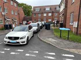 Cars are stopping refuse collectors from doing their jobs.
