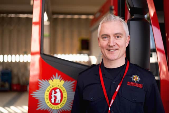 Warwickshire residents are being given the chance to ask questions of Warwickshire Fire and Rescue Service Chief Fire Officer Ben Brook. Photo supplied