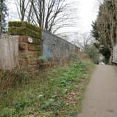 Work is expected to start on the St John’s footbridge between Clarke’s Avenue and Farmer Ward Road in Kenilworth on March 20. Photo by Warwickshire County Council