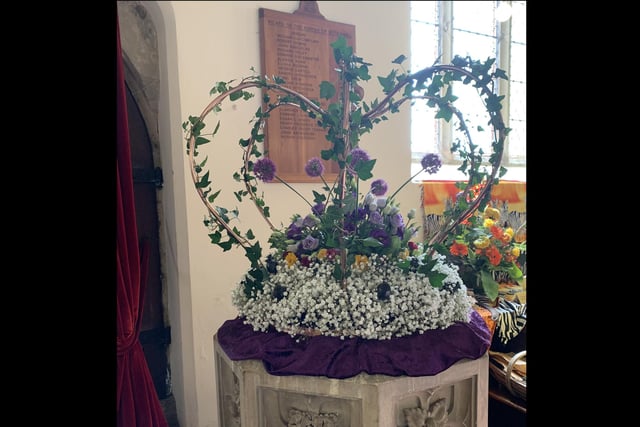 There were over 50 floral displays at St Mary‘s Church in Bitteswell on Saturday and Sunday (September 10-11)