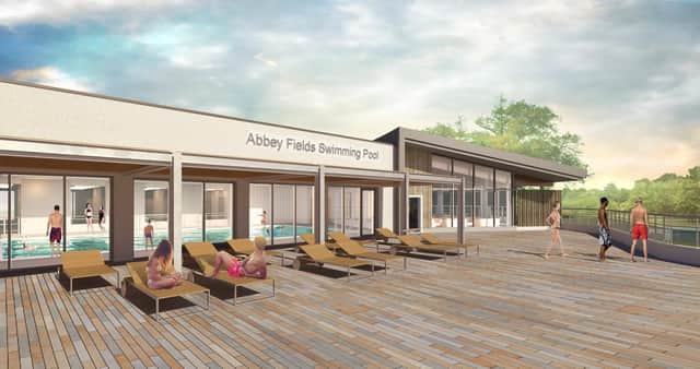 A CGI of how the new swimming pool could look. Picture supplied by Warwick District Council