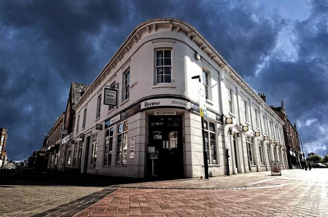 The Advertiser's old office on Albert Street, where Leigh worked as the deputy editor.