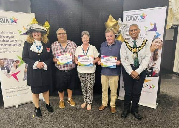 VASA volunteers receive their awards. Picture supplied.