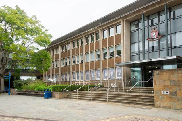 Shire Hall in Warwick which is home to Warwickshire County Council. Photo by Mike Baker