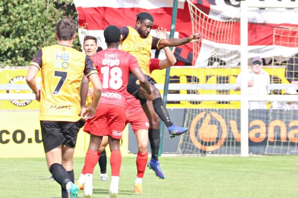 Leamington were beaten for the first time this season.