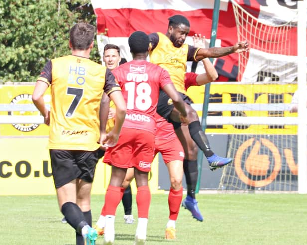 Leamington were beaten for the first time this season.
