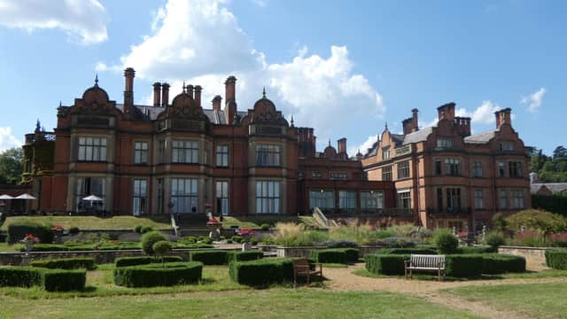Welcombe House : The east/garden façade of Welcombe House