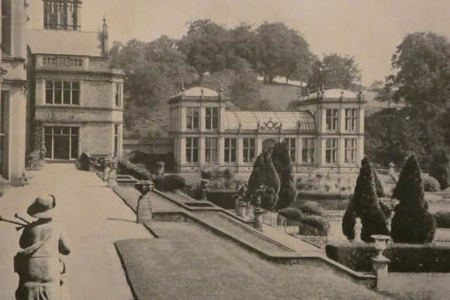 The Welcombe House garden, 1929 (Author’s private collection)
