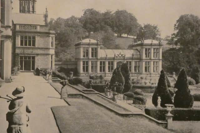 The Welcombe House garden, 1929 (Author’s private collection)