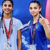 Jaya Kalsi & Serena Mali celebrate success.