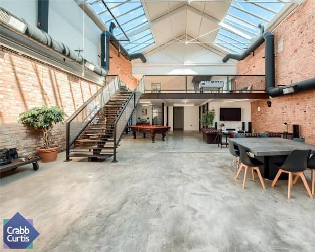 The property is up for rent for £6,000 per month.