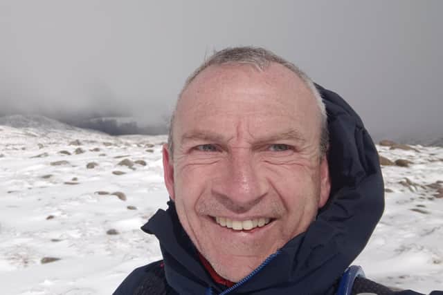 Darren Mitchell, who runs the CAP (Christians Against Poverty) Debt Centre based at the St Mary’s church in the town, will climb Mount Snowdon, Scafell Pike, Ben Nevis, Ben Mac Dui, and Braeriach between April 15 to 18 to raise money for the church’s Hope Café project. Picture supplied.