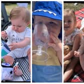 A community picnic in Rugby attracted more than 100 families and plenty of smiling faces.